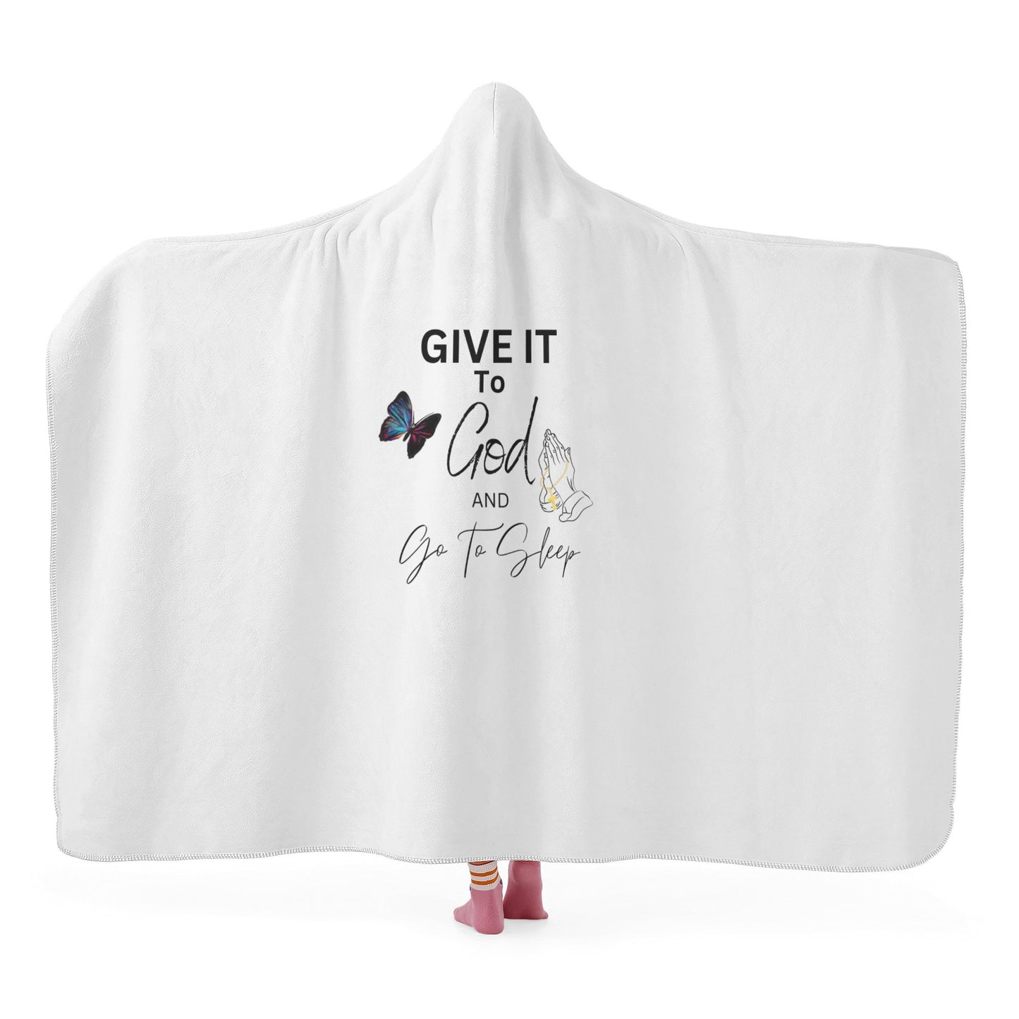 Give It To God Hooded Blanket