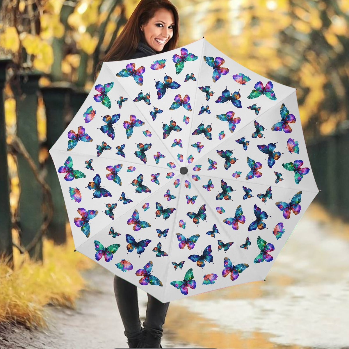 Bright Butterflies Umbrella