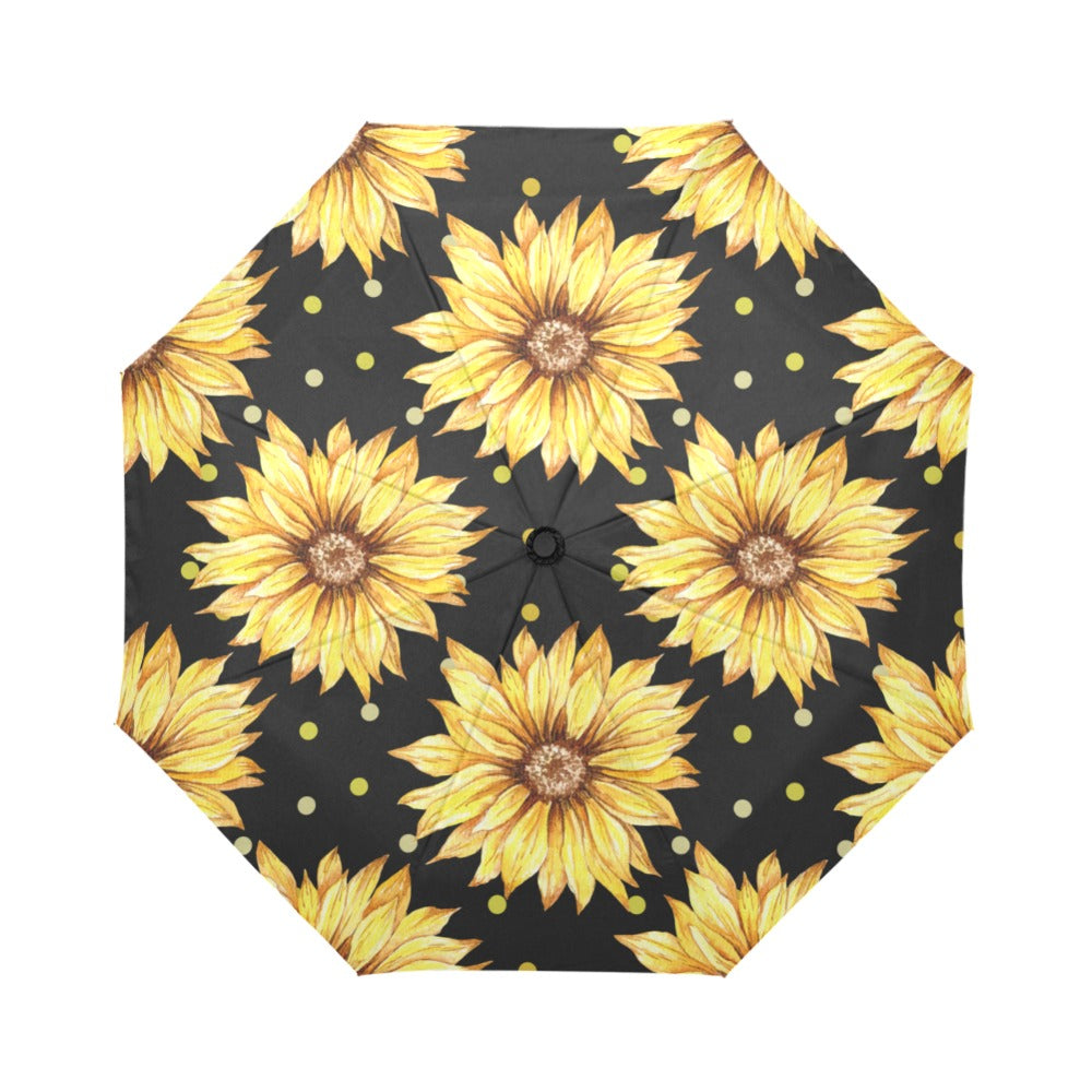 Sunflower Umbrella Auto Foldable (Model U04)